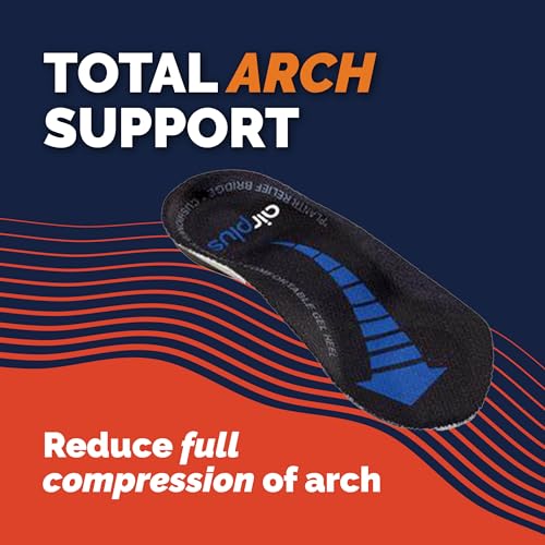 Airplus Plantar Fasciitis-75020 - Ortopedico Uomo, Nero (Black), M - Prova pratica