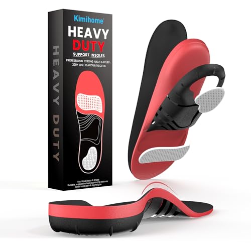 Kimihome Solette Ortopediche per Fascite Plantare e Tallonite - Plantari Antinfortunistici Professionali con Supporto Archi Plantari e Coppa Tallone Uomo/Donna - S - Design e materiali