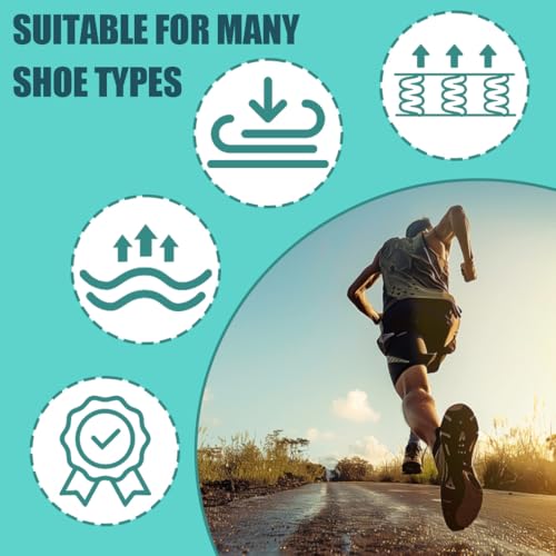 Ortopediche Solette per Piede Piatto, Fascite Plantare, Solette Scarpe Ortopediche, Plantari Ortopedici Con Supporto Dell'arco, Plantari Ortopedici per Uomo e Donna (Blu Oceano, 41-42 EU 27cm) - Dettaglio recensione 4